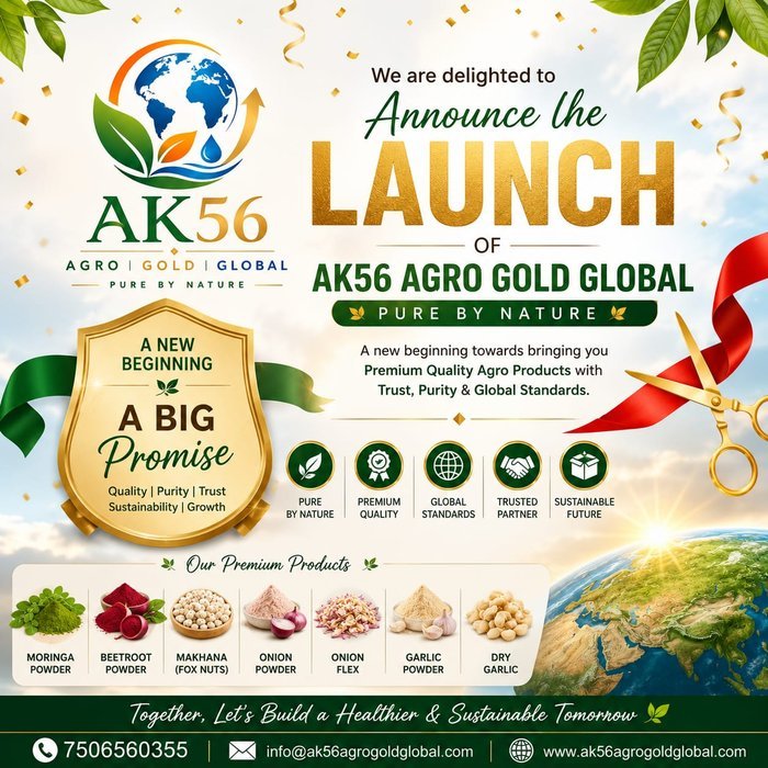 AK56 Agro Gold Global launch announcement